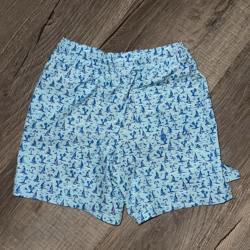 Vineyard Vines Chappy Print Swim Trunks - Picture 6 of 10